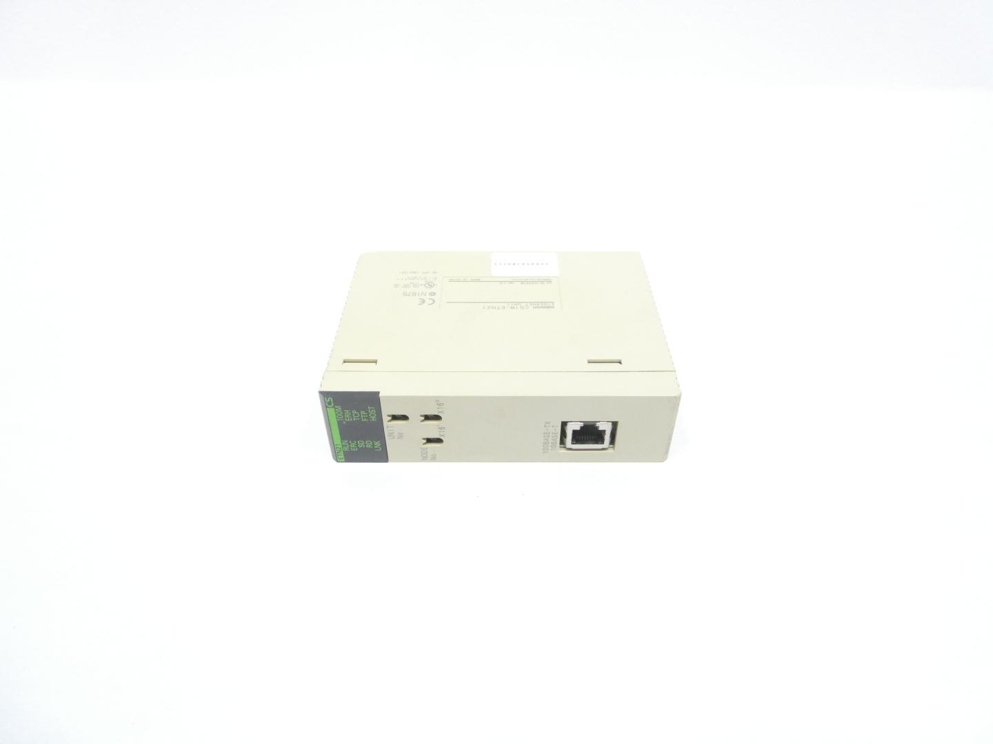 OMRON CS1W-ETN21 ETHERNET UNIT