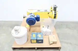 MILTON ROY MBH4028JPBCCM4SEST11NN22 MILROYAL METERING PUMP 119GPH 240PSI 460V-AC