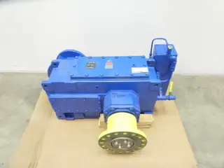 FLENDER H3 SV 6 B ENCLOSED HELICAL GEAR DRIVE UNIT 60.347:1