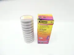 BOX OF 10 SCOTCH 054007-11271 VINYL ELECTRICAL TAPE 3/4IN X 66FT X 0.007IN