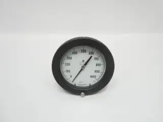 ASHCROFT 60-1377AS-02B-3-15 PRESSURE GAUGE 6IN 1/4IN NPT 3-15PSI