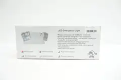 THOMAS & BETTS EL-2SQL EMERGI-LITE SQUARE LED HEAD LIGHT 120/277V-AC