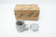 BOX OF 2 CROUSE HINDS GUAL24 CONDUIT OUTLET BODIES 3/4IN LL