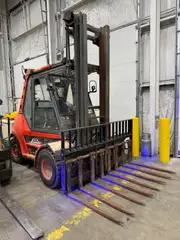 LINDE H70D-02 15000LB PNEUMATIC TIRE DIESEL FORKLIFT