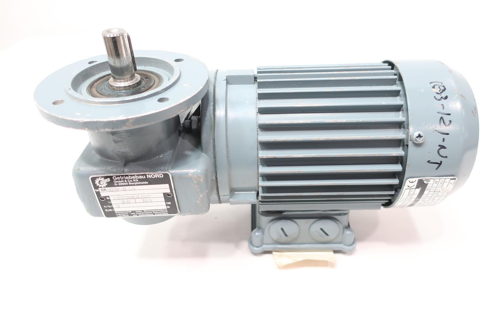 NORD SK 01-80 S/4 SK 80S/4 GEAR MOTOR 0.63KW 230/460V-AC