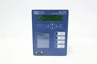 SEL 071001H6X0X71860000 MOTOR PROTECTION RELAY 120/240V-AC