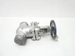 POWELL 2.5 1503JN6 STEEL MANUAL KNIFE GATE VALVE 2-1/2IN 150