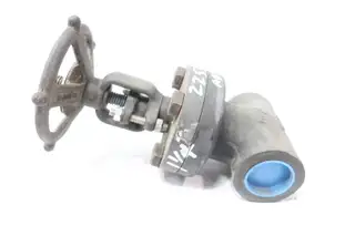 FLOWSERVE 40406-2 R20 MANUAL IRON SOCKET WELD WEDGE GATE VALVE 1-1/4IN 800