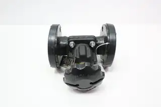 SAUNDERS 050-5622-A-11R-E2 XOMOX MANUAL IRON FLANGED DIAPHRAGM VALVE 150 2IN