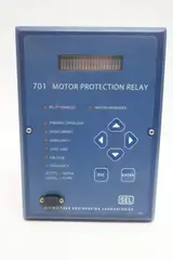 SEL 0701011XXX 701 MOTOR PROTECTION RELAY 95-240V-AC