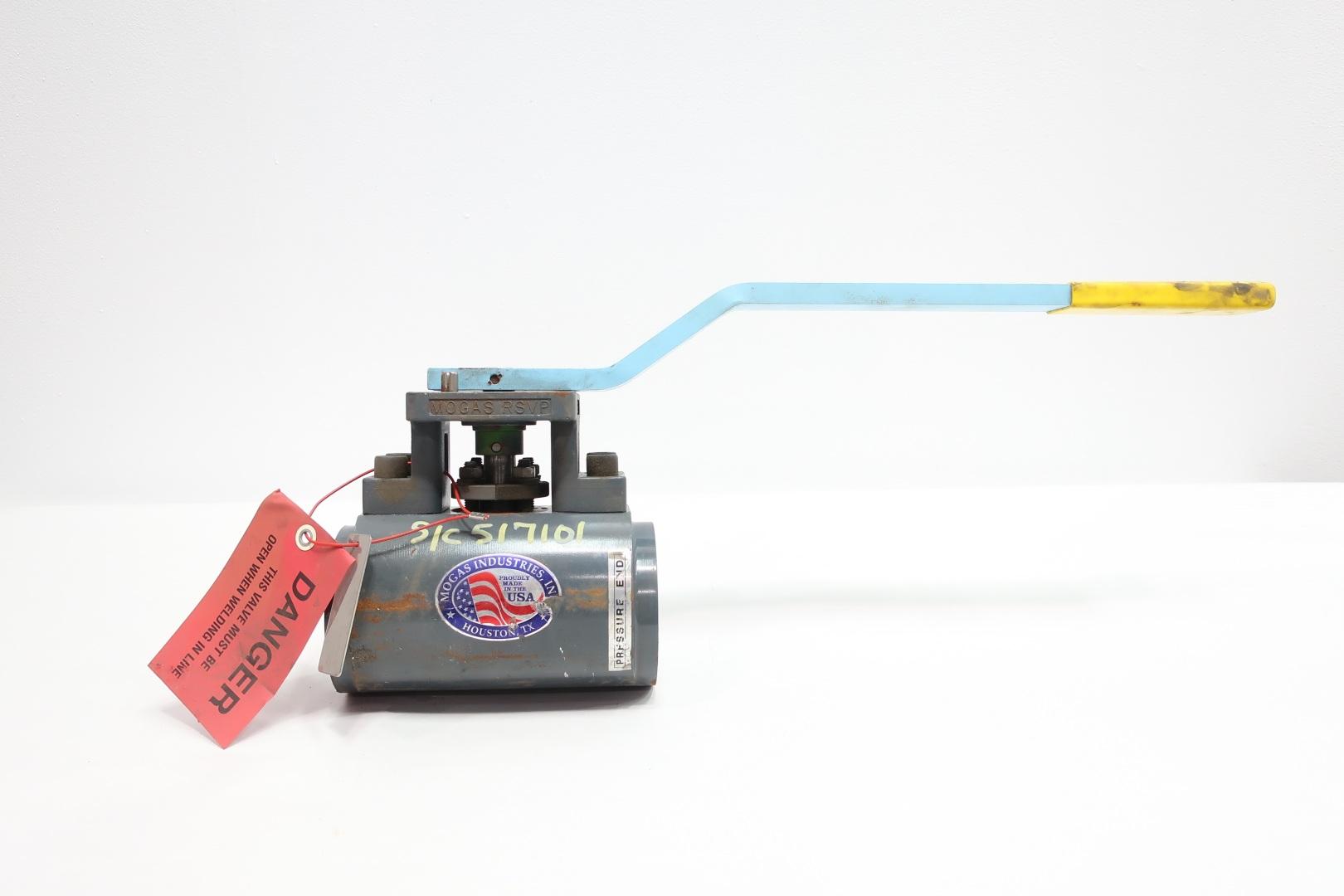 MOGAS RSVP-UF MANUAL SOCKET WELD BALL VALVE 1-1/2IN