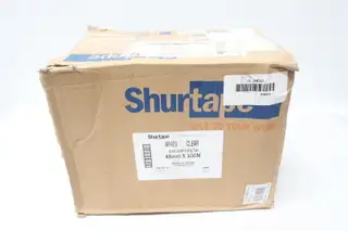 BOX OF 36 SHURTAPE AP401 ACRYLIC CARTON SEALING TAPE 48MM X 100M
