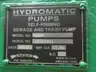 HYDROMATIC 60RP IRON SELF-PRIMING SEWAGE & TRASH PUMP 6X6IN thumbnail 4