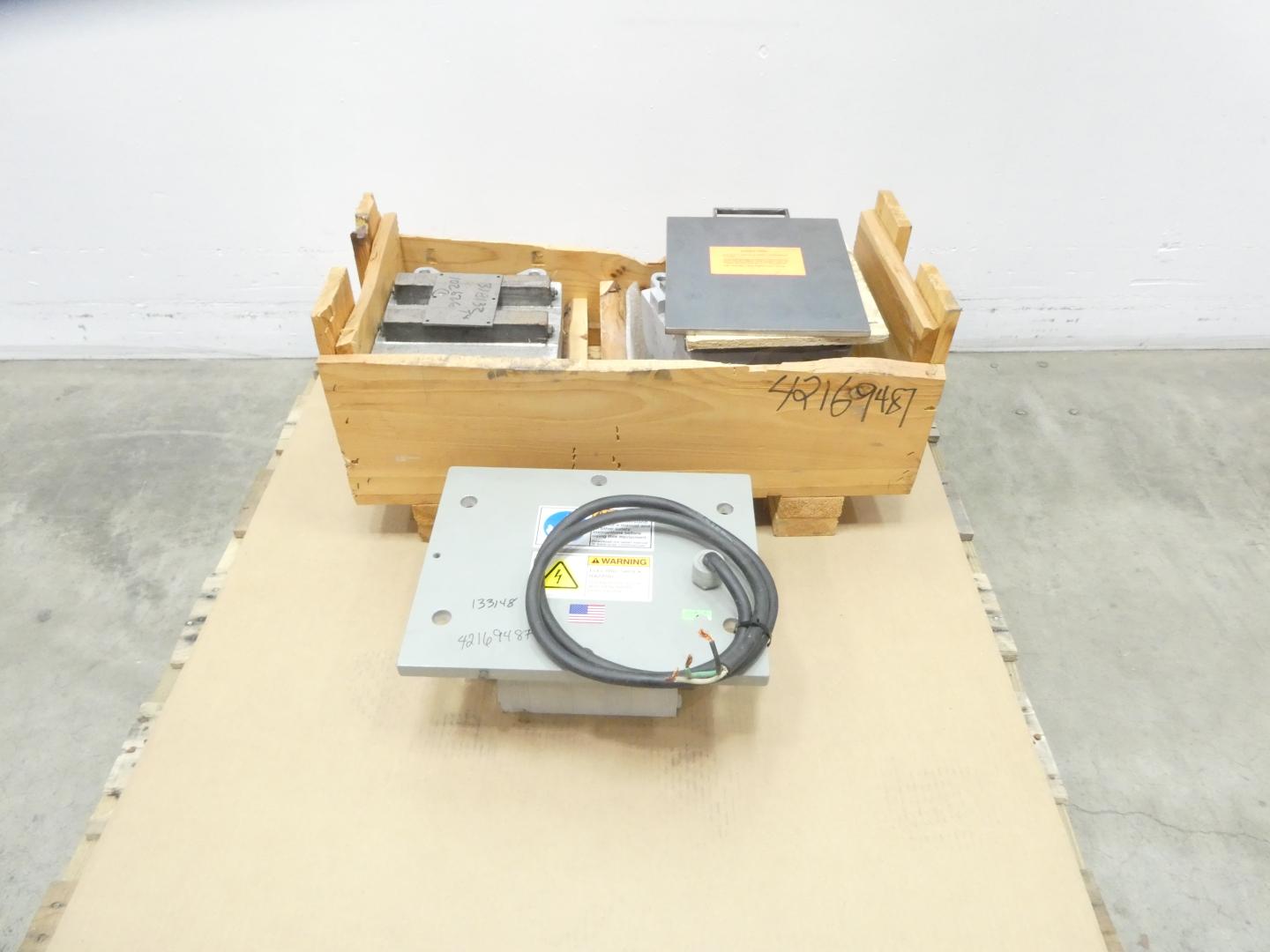 erie LOT 4 NEW ERIEZ 126659 SPACER 1-1/2X3-1/8 IN D229640