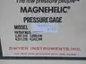 DWYER 163282-00 W26D PRESSURE GAUGE 4IN 0-1IN-H2O thumbnail 6