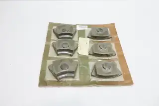 SET OF 6 KINGSBURY 164594-D13 THRUST BEARING SHOE