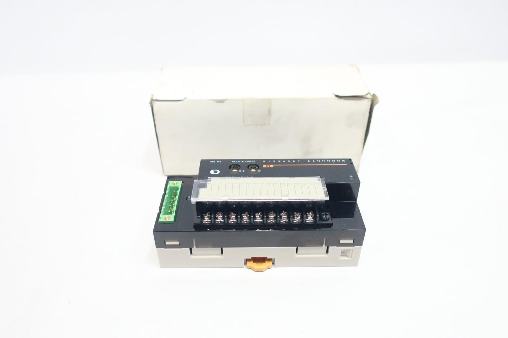 OMRON DRT2-ID16-1 REMOTE TERMINAL INPUT MODULE 24VDC 6-MA POINT