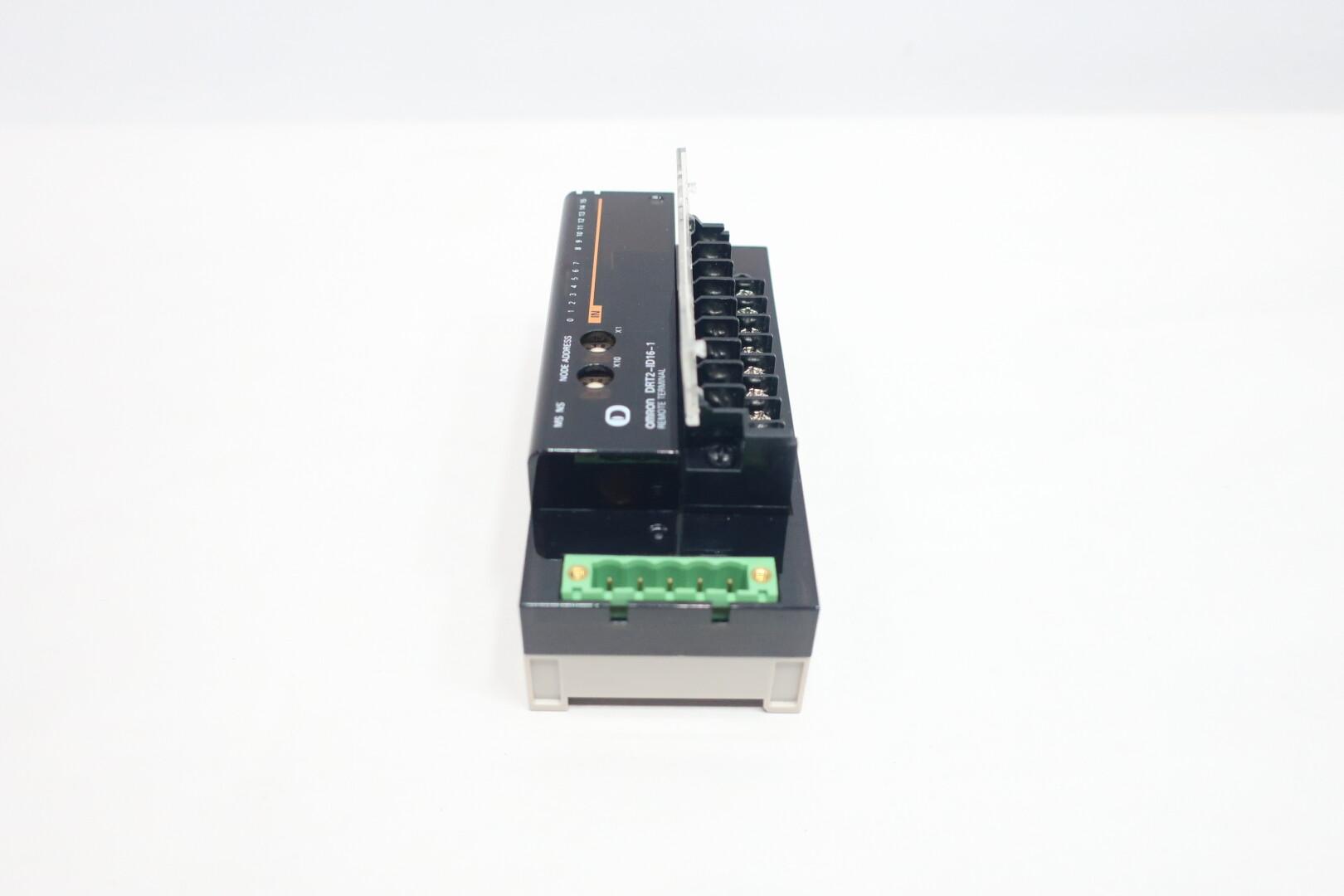 OMRON DRT2-ID16-1 REMOTE TERMINAL INPUT MODULE 24VDC 6-MA POINT