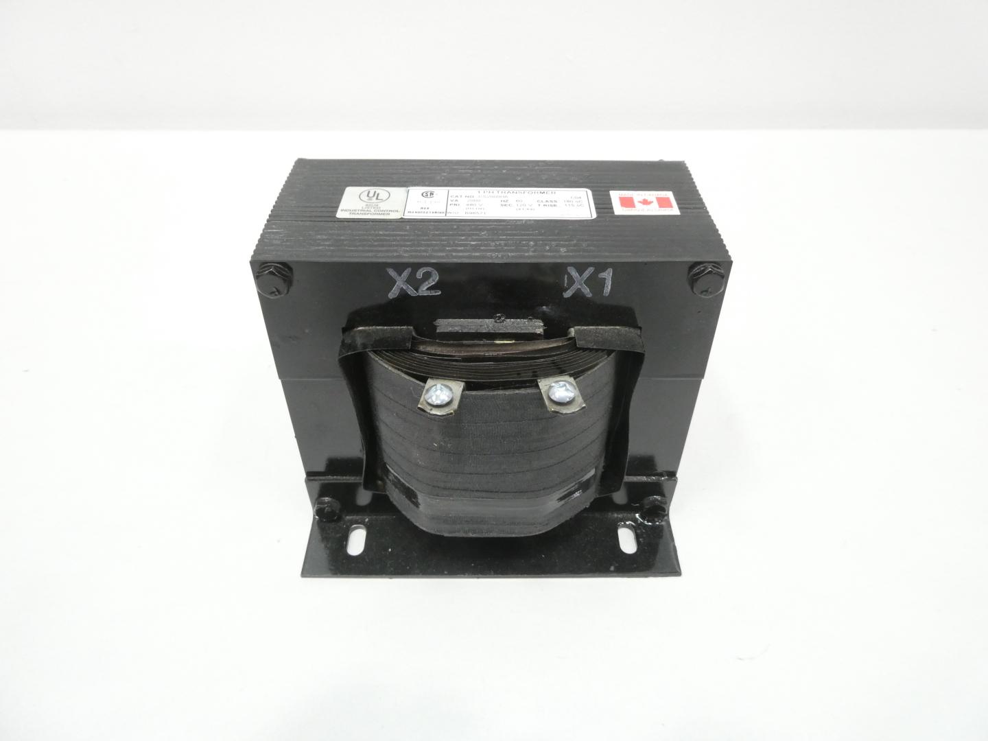 REX MANUFACTURING CS2000HA VOLTAGE TRANSFORMER 2000VA 480V-AC 120V