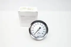 ASHCROFT 35-1009-SW-02B-60#-XLJ PRESSURE GAUGE 3-1/2IN 0-60PSI