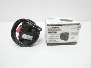 LITTLE GIANT 518200 SUBMERSIBLE PUMP INDOOR/OUTDOOR 0.6A 1HP/125HP 115V