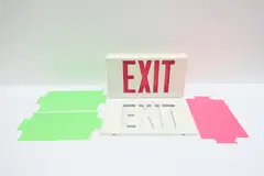 COOPER LIGHTING LPX7SD EXIT SIGN