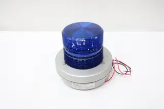 EDWARDS SIGNALING 97B-EK BLUE STROBE LIGHT 12-48V-DC