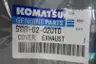 KOMATSU ES-58B-02-02010 EXHAUST COVER thumbnail 6