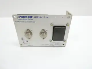 POWER ONE HBB24-1.2-A POWER SUPPLY 1.2A AMP 24V-DC 100-240V-AC