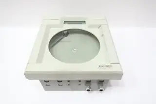 FOXBORO 740RA-A3000-CUL1 DIGITAL CIRCULAR CHART RECORDER 120V-AC
