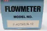 BLUE-WHITE F-40750LN-12 VARIABLE AREA FLOW METER thumbnail 5