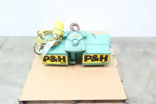 HARNISCHFEGER P&H BETA NB9C-K1 ELECTRIC HOIST 2TON 2HP 230/460V-AC 3PH