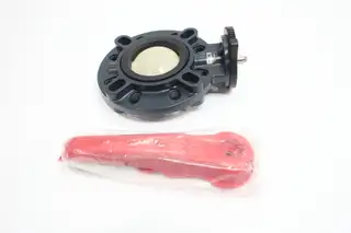 ASAHI 3730040 MANUAL PVC BUTTERFLY VALVE 4IN