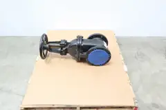 WM POWELL 1793 MANUAL FLANGED IRON WEDGE GATE VALVE 6IN 125S 200WOG