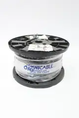 OMNI CABLE C50601 SRG ML 150C BLK WIRE 6AWG 250FT 600V-AC