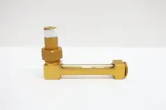 GITS 15432 1500-432 LIQUID LEVEL SIGHT GLASS VERTICAL BRASS 1/2IN PIPE
