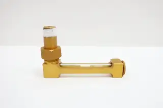 GITS 15432 1500-432 LIQUID LEVEL SIGHT GLASS VERTICAL BRASS 1/2IN PIPE