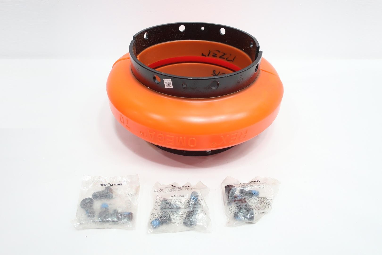 REXNORD E70 OMEGA ELASTOMERIC COUPLING ELEMENT