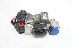 INLINE 337F STAINLESS PNEUMATIC TRI-CLAMP CONTROL VALVE 1IN