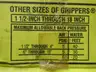 CHERNE 270-270 GRIPPER PLUG 8IN thumbnail 4