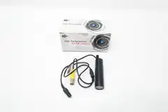 KT&C KPC-EW230NUWX HIGH PERFORMANCE CCTV CAMERA 12MM BLACK 12V-DC