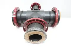 PERFORMANCE PIPE 1098064 PVC FLANGE PIPE ADAPTER CROSS 4IN 8IN