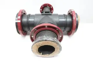 PERFORMANCE PIPE 1098064 PVC FLANGE PIPE ADAPTER CROSS 4IN 8IN