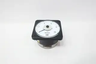 CROMPTON 007-05FA-MTMT-C7-SM AMPERES PANEL METER 0-10