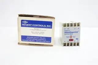 REGENT CONTROLS WATCHGUARD120 ALL SOLID STATE SENSING RELAY 120V-AC