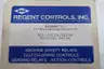 REGENT CONTROLS WATCHGUARD120 ALL SOLID STATE SENSING RELAY 120V-AC thumbnail 5