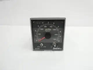 GENTRAN GT408D-10K ANALOG PRESSURE MONITOR/INDICATOR GAUGE 0-10000PSI