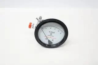 ORANGE RESEARCH 1831DG-1C-4.5B DIFFERENTIAL PRESSURE GAUGES 5IN 1/4IN 15IN-H2O