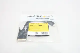 STARTECH DP2DVIMM3BS DISPLAY PORT TO DVI ACTIVE ADAPTER 20M-25M-PIN 3FT