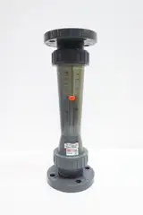CHEMLINE PLASTICS FSA25000-M 2500-25000L/H VARIABLE AREA FLOW METER